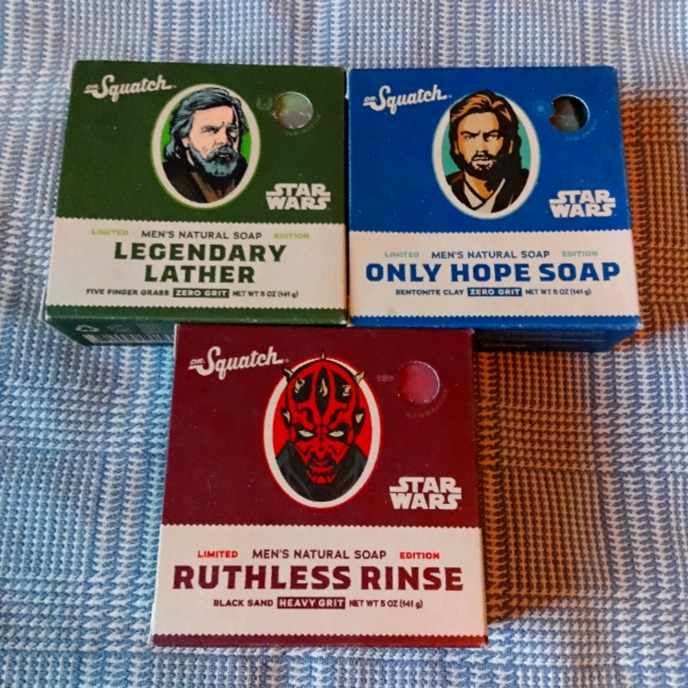 Dr. Squatch Star Wars Limited Edition Soaps